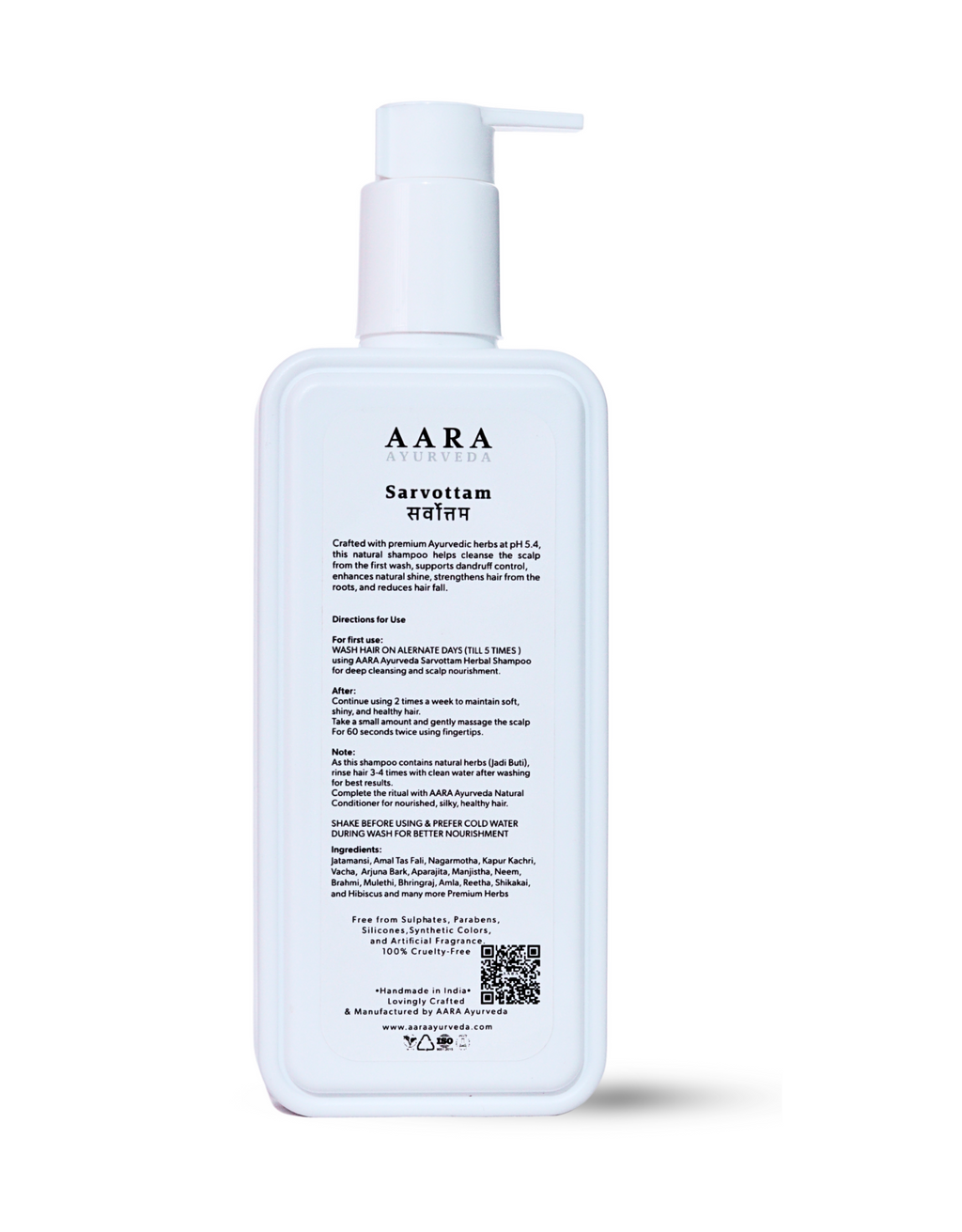 Sarvottam Shampoo for Normal to Oily Scalp