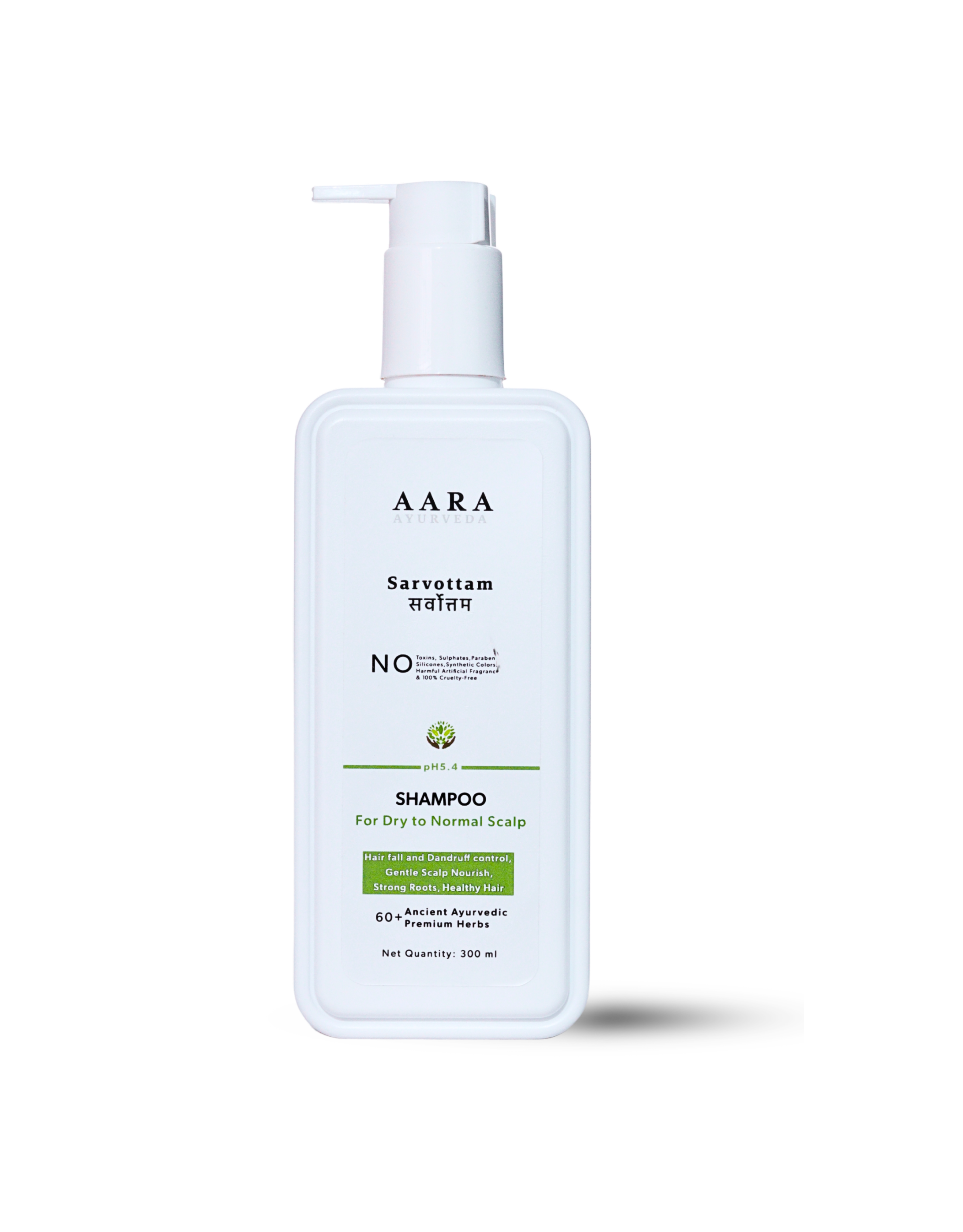 Sarvottam Shampoo for Dry to Normal Scalp
