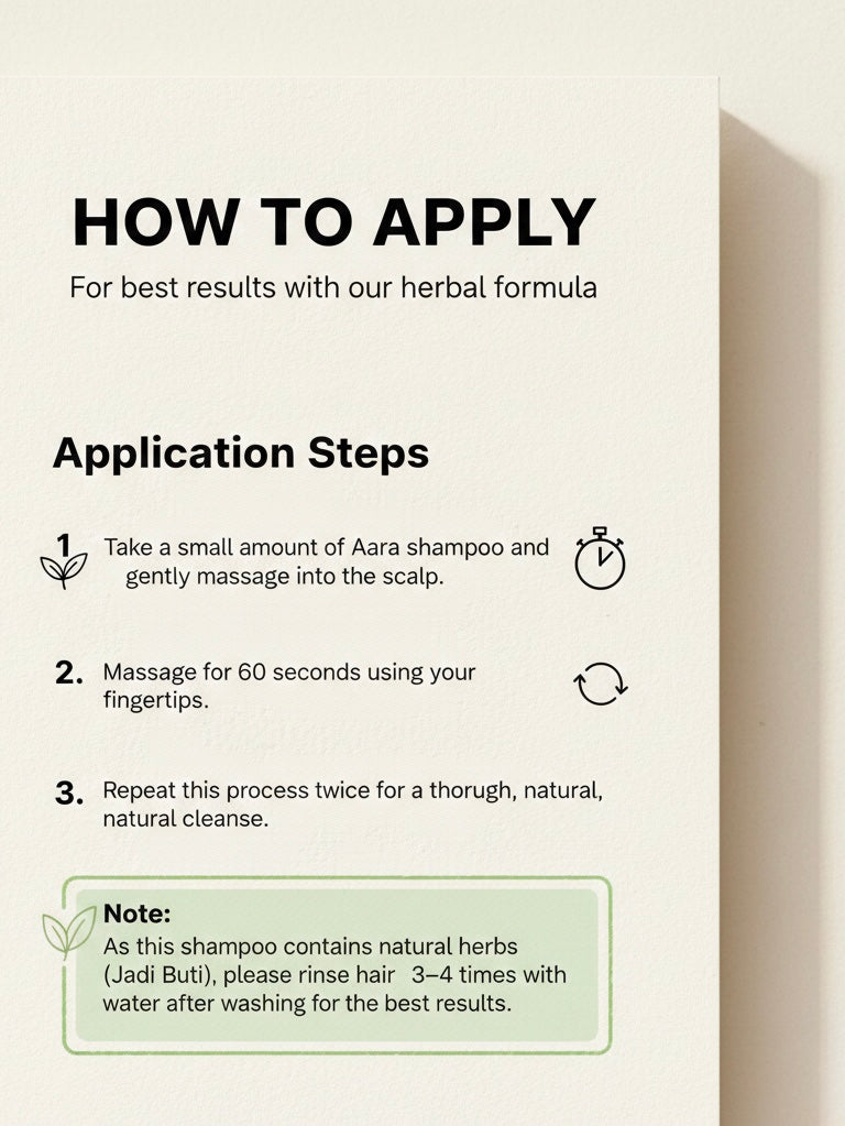 Sarvottam Shampoo for Dry to Normal Scalp