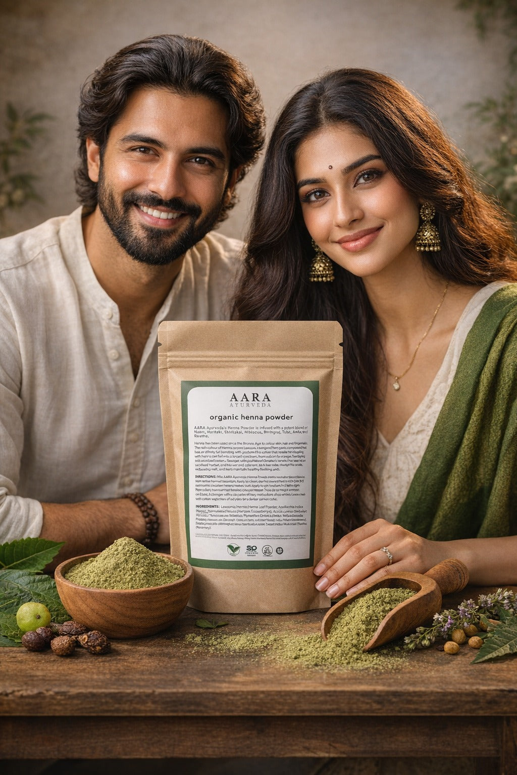 Organic Heena Powder (included Powerful Herbs)