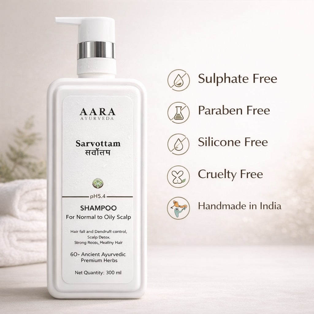 Sarvottam Shampoo for Normal to Oily Scalp