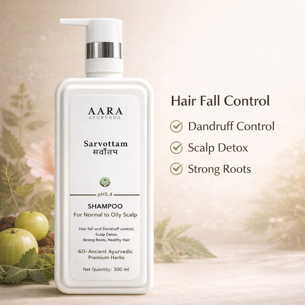 Sarvottam Shampoo for Normal to Oily Scalp